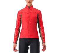 CASTELLI 4523552-654 UNLTD2W PUFFY JKT Jacket Unisex MINERAL RED/SILVER GRAY Tamaño M