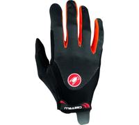 CASTELLI Arenberg Gel Lf Glove - Guantes para hombre, color gris oscuro/naranja, M