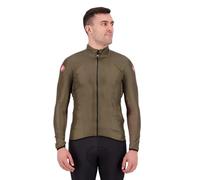 CASTELLI Aria Shell Jacket, Men's, Brown, L