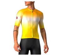 CASTELLI Camiseta para Hombre, Maize/Saffron, S