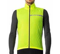 Castelli Chaleco elástico Squadra amarillo flúor/gris oscuro, XS