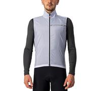 CASTELLI Chaleco elástico Squadra: chaleco ligero y compacto a prueba de viento para ciclismo