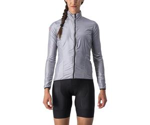 CASTELLI Chaqueta Aria Shell W: Chaqueta Cortavientos Ultraligera y Transpirable para Ciclismo para Mujer