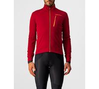 Castelli Chaqueta de ciclismo de hombre Go Castelli. Rojo S