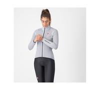 Castelli Chaqueta Squall Shell para damas gris/negro XS