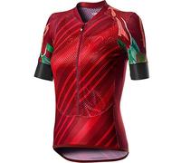 castelli Climber's W - Camiseta para Mujer, Mujer, Camiseta, 4520065, Rojo, M