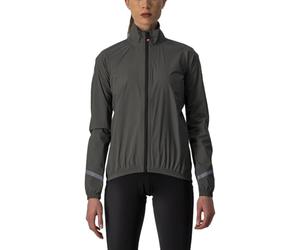 CASTELLI Emergency 2 Rain Jacket, chaqueta de ciclismo impermeable hombre/mujer, ligera y compacta, protección contra la lluvia y el viento