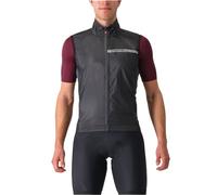 Castelli Squadra Stretch Vest Chaleco de ciclis L light black dark gray