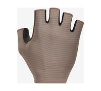 Castelli Guantes de medio dedo Espresso marrón/gris L