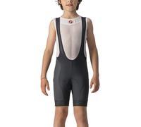 CASTELLI JR Competizione Bibshort - Pantalones Cortos de Ciclismo con Tirantes para niños, cómodos y Transpirables