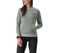 CASTELLI Logo W Sweatshirt Sudadera DE Ciclismo Mujer (Pack de 1)