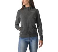 CASTELLI Milano 2 Full Zip Fleece Sudadera Ciclismo Hombre/Mujer Cremallera Completa Cómoda Transpirable Entrenamientos y Fríos Invierno