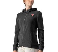 CASTELLI Milano F Zip W FL, Sudadera con Cremallera para Mujer, cómoda y Transpirable, Ideal para Entrenamiento y Tiempo Libre