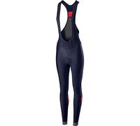 Castelli - Pantalones Cortos de Ciclismo para Mujer, Mujer, 4519544, Savile Blue Brilliant Pink, S