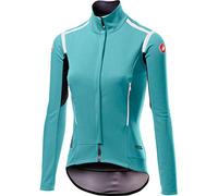 CASTELLI Perefetto Ros W Long Sleeve - Chaqueta deportiva para mujer, Mujer, 4519535, azul celeste, M