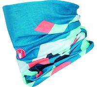 castelli Prisma 2 Head Thingy, Bandana de Mujer, Dark Steel Blue/Brillant Pinnk, Uni