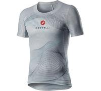 CASTELLI - Pro Mesh Sleeve - Camiseta para Hombre, Hombre, Camiseta, 4520028, Silver Gray, XX-Large