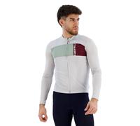 CASTELLI Prologo 7 Long Sleeve Jersey Camiseta TÉCNICA, Silver Gray/Defender Green-BOR, 3XL para Hombre