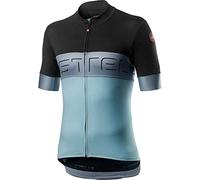 CASTELLI Prologo Vi Camiseta, Hombre, Gris Oscuro/vórtice/Cielo Invernal, XL