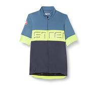 CASTELLI Prólogo Vi Jersey Camiseta, Hombre, Azul Acero Claro, XS