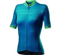 castelli Promessa 3 - Camiseta para Mujer, Mujer, Camiseta, 4520066, Marine Blue, S