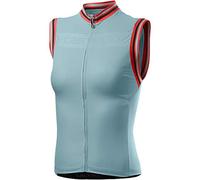 castelli Promessa 3 Sleeveless - Camiseta para Mujer, Mujer, Camiseta, 4520067, Winter Sky, S