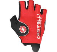 castelli Rosso Corsa Pro Guanti Da Ciclismo, Hombre