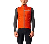 Castelli Squadra ST. Vest Sports, Hombre, Fiery Red/Dark Gray, S