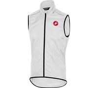 castelli Squadra Vest - Chaleco Deportivo para Hombre, Hombre, 4517056, Blanco, XS