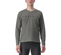 CASTELLI Trail Tech LS tee 2 - Maillot técnico de Manga Larga para MTB y Gravel, Transpirable y cómodo