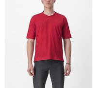 CASTELLI Trail Tech tee 2 - Maillot técnico de MTB para Hombre, Transpirable y Ligero para Trail/Gravel