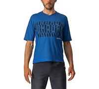CASTELLI Trail Tech tee - Maillot técnico de MTB para Hombre, Ligero y Transpirable para Trail/Gravel