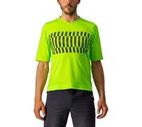 CASTELLI Trail Tech tee - Maillot técnico de MTB para Hombre, Ligero y Transpirable para Trail/Gravel