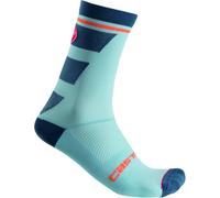 CASTELLI Trofeo 15 calcetines para hombre, Hombre, Calcetines, 4520040, Winter Sky, L/X