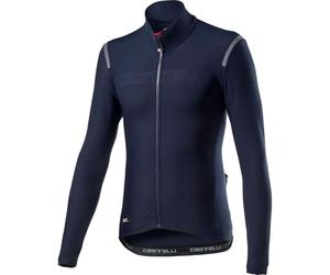 CASTELLI Tutto Nano Ros A20515 - Maillot de Ciclismo de Manga Larga para Hombre, Color Azul, Azul Savile, Small