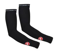 Castelli UPF 50+ LIGHT - Mangas ligeras para brazalete, Negro, Metenegro negro Talla:M