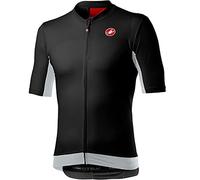 castelli Vantaggio Camiseta, Hombre, Light Black/Silver Gray, S