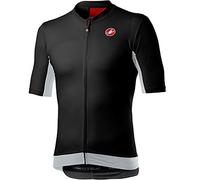 castelli Vantaggio, Camiseta para Hombre, Hombre, Camiseta, 4520018, Light Black/Silver Gray, L