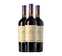Castello Monaci Maru Negroamaro Salento 75 cl Vino tinto (Caja de 3 Botellas de 75 cl)