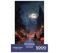 Castello Puzzles 1000 Piezas Juego De Reto Juguete Adultos Y Niños Inquietante Puzzle Imposible Reto Educativo Diversión De Ocio Regalo Decoración Hogar 70x50cm/1000pcs