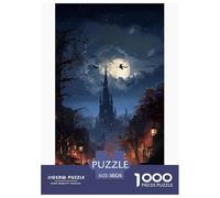 Castello Puzzles 1000 Piezas Juego De Reto Juguete Adultos Y Niños Inquietante Puzzle Imposible Reto Educativo Ocio Regalo Decoración Hogar 38x26cm/1000pcs