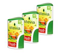 Castello since 1907 Pack 3 Stevia (Estevia) Comprimidos | 3 x 150 Comprimidos | 1 comprimido = 1 cucharadita de azúcar | 0 Calorías - Muy bajo Índice Glucémico - 0 Carbohidratos