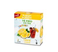 Castello since 1907 Té Frío (Ice Tea - Iced Tea) Zero & Instantáneo | Limón | 12 sobres | 1 sobre = 500 ml de Té | 0 Calorías | 0 Azúcar | 0 Aspartamo