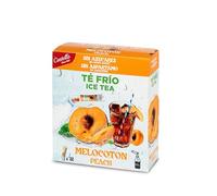 Castello since 1907 Té Frío (Ice Tea - Iced Tea) Zero & Instantáneo | Melocotón | 12 sobres | 1 sobre = 500 ml de Té | 0 Calorías | 0 Azúcar | 0 Aspartamo