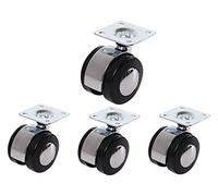 Caster Wheel 40mm,Moving Castor Wheels,Furniture Replacement Caster,Industrial Caster for DIY,Load-Bearing 100kg Castors Casters(4swivel,50mm)