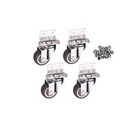 Caster Wheels Set Furniture Caster Wheels Heavy Duty Universal Carriage Wheel for Crib Bed Cart Trolley Wheelchair Office Chair Heavy Duty Casters(No Brake,2 Inch)