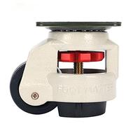 Caster Wheels Set Level Adjustment Wheel/Casters,Flat Support, for Vending Machine Big Equipment,Lndustrial Casters Heavy Duty Casters(1pcs Gd-60f)