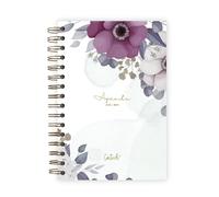 Casterli - Agenda Escolar Semana Vista, Tapa Forrada- Interior a todo Color Tamaño A5 (Estampado)