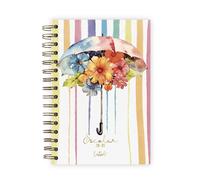 Casterli - Agenda Escolar Semana Vista, Tapa Forrada- Interior a todo Color Tamaño A5 (Estampado)