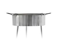 Castevia Imports Sartén y Quemador para Paellera, 80-100 cm, Antiadherente, Apto para Horno